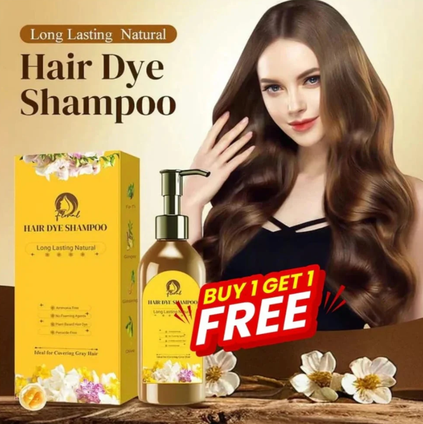 Japanese Long Lasting Natural Hair Dye Shampoo