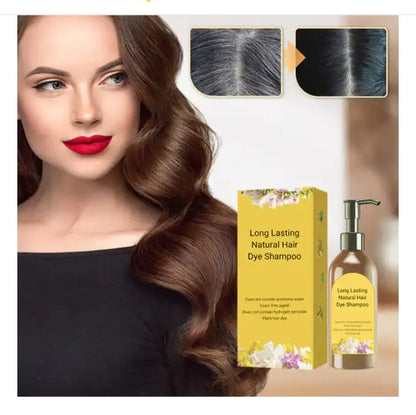 Japanese Long Lasting Natural Hair Dye Shampoo